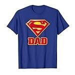 Superman Dad Shirt: Analyse und Vergleich der besten DC-Produkte für den Superhelden-Vater