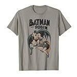 Analyse und Vergleich von DC-Produkten: Der legendäre Duo - Batman und Robin im Vintage-Stil