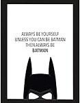 Rahmenloses Batman-Poster vs. Gerahmtes Batman-Poster: Eine Analyse und Vergleich von DC-Produkten