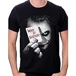 Batman vs. Joker: Analyse und Vergleich von DC-Produkten am Beispiel des Warum so ernstes?-T-Shirts