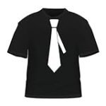 Schwarzer Anzug mit weißem T-Shirt: Analyse und Vergleich von DC-Produkten im lässigen Look