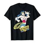Wonder Woman T-Shirt für Herren: Eine Analyse und Vergleich von DC-Produkten